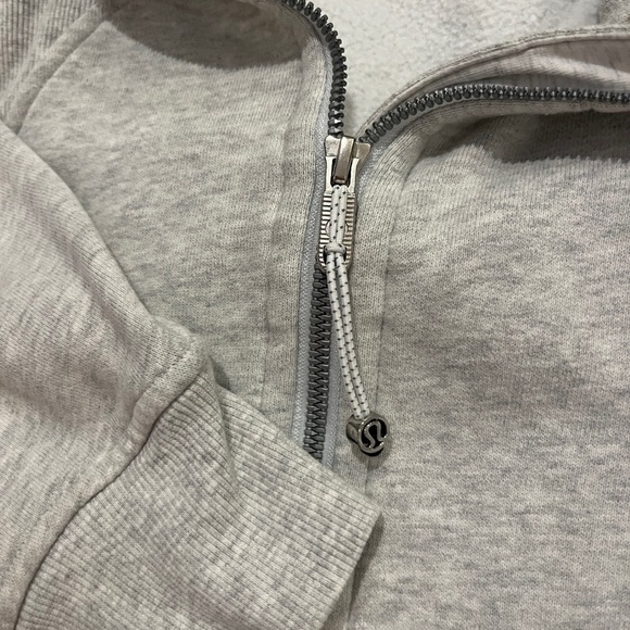 Grey Lululemon Scuba Hoodie - Picture 2 of 2